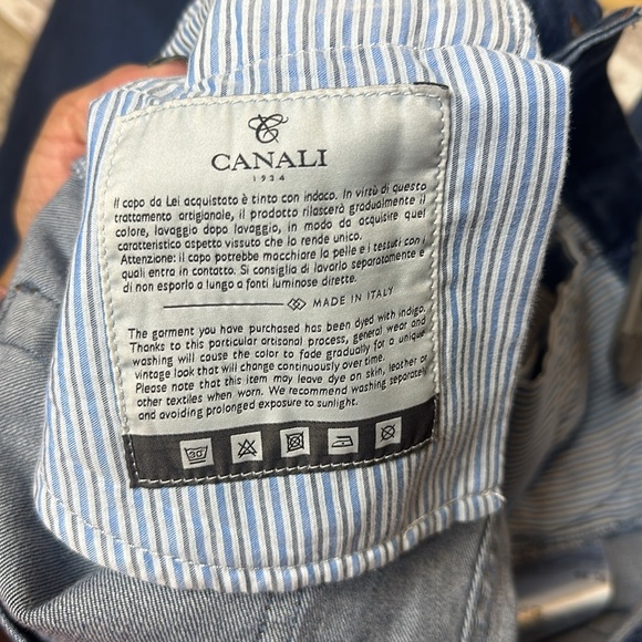 Canali Jeans Size Italian size 52 US size 35 - Picture 5 of 11
